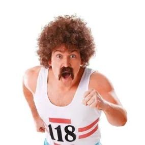 118 Running Vest with Shorts Adult Costume