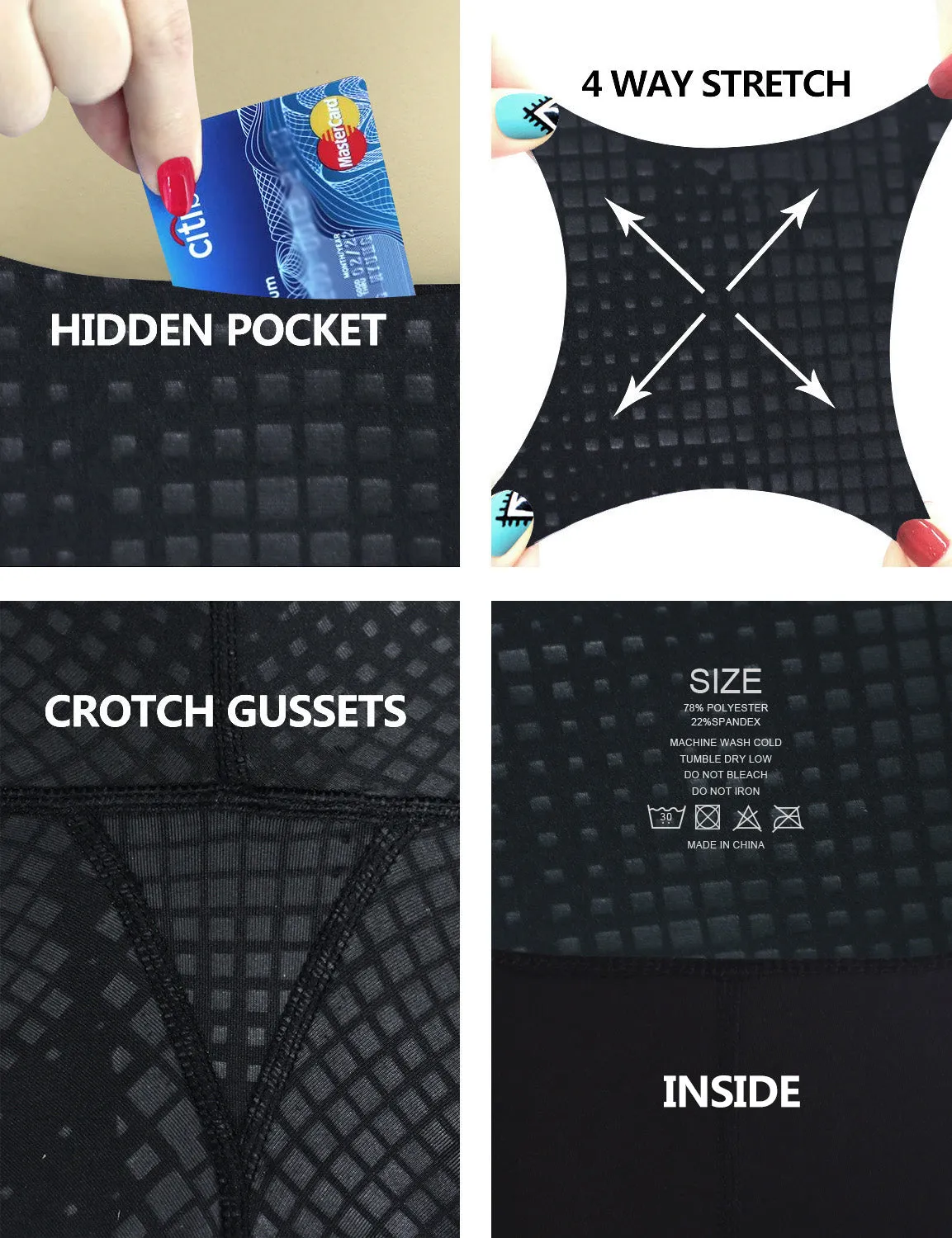 22" inseam 3D Printed Gym Pants DISCO_Gym