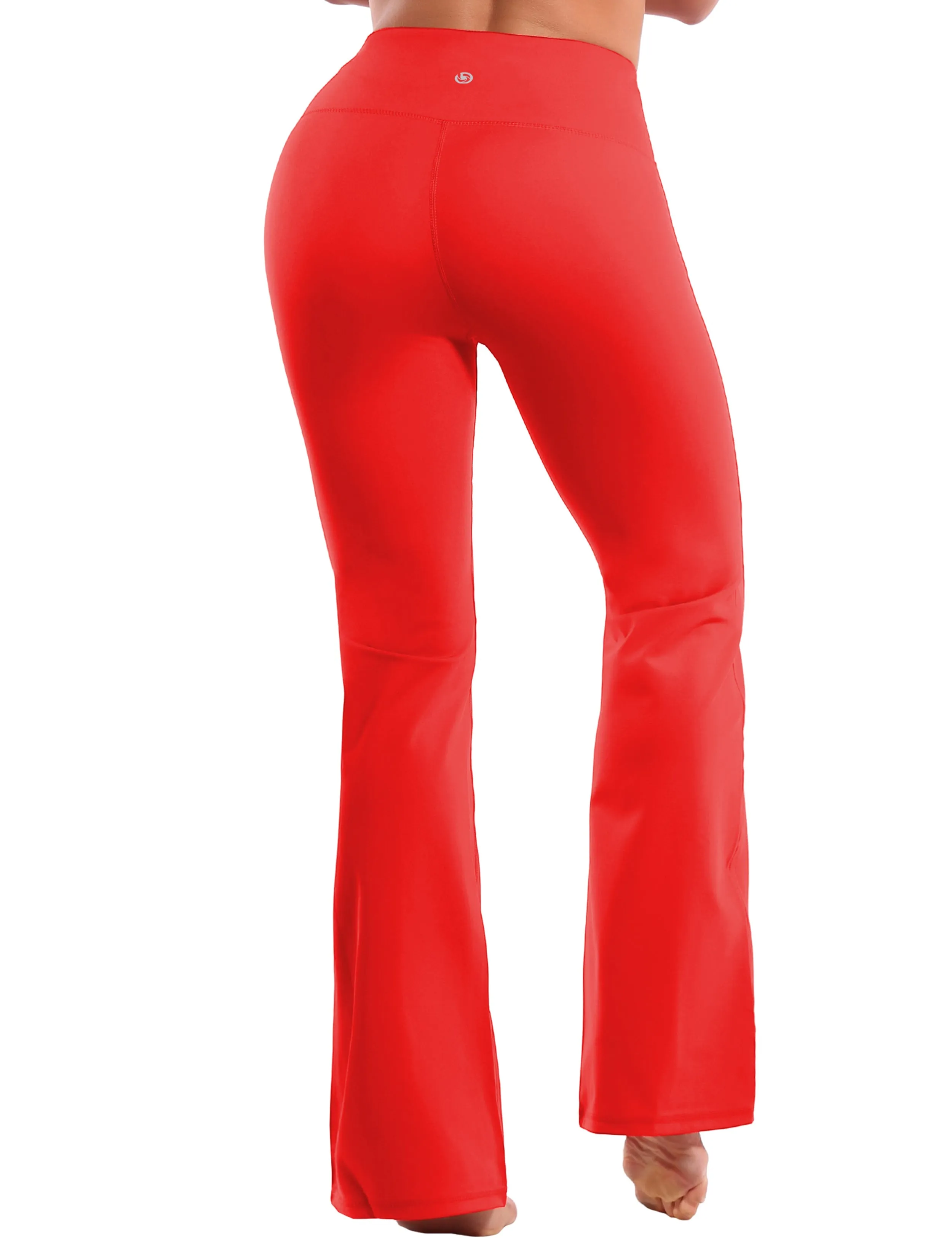 29" 31" 33" 35" 37" High Waist Bootcut Leggings Leggings Scarlet_Gym