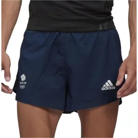 adidas Team GB Mens Running Shorts - Navy