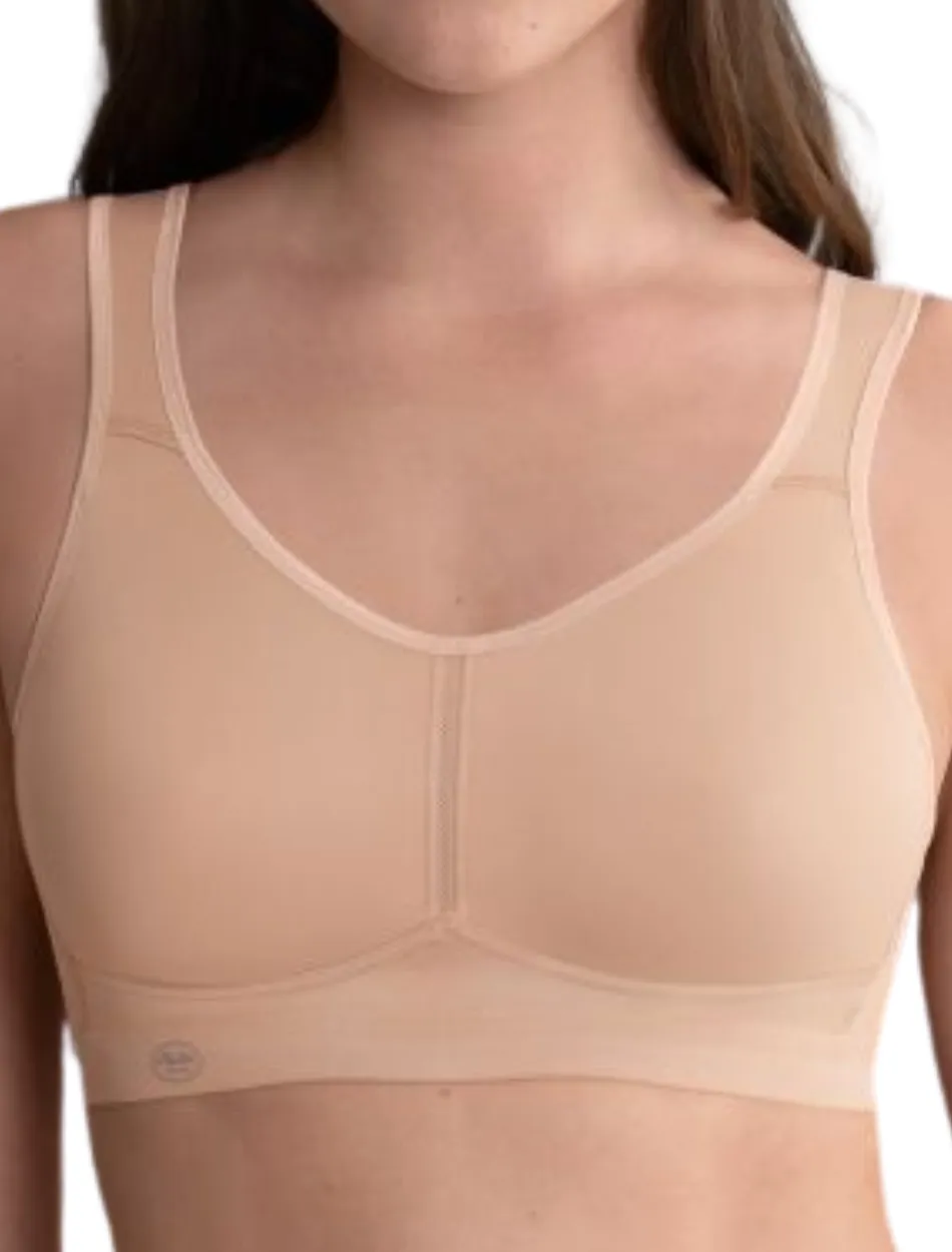 Anita Vivana Active Wire Free Sports Bra Skin | Anita Mastectomy Sports Bra