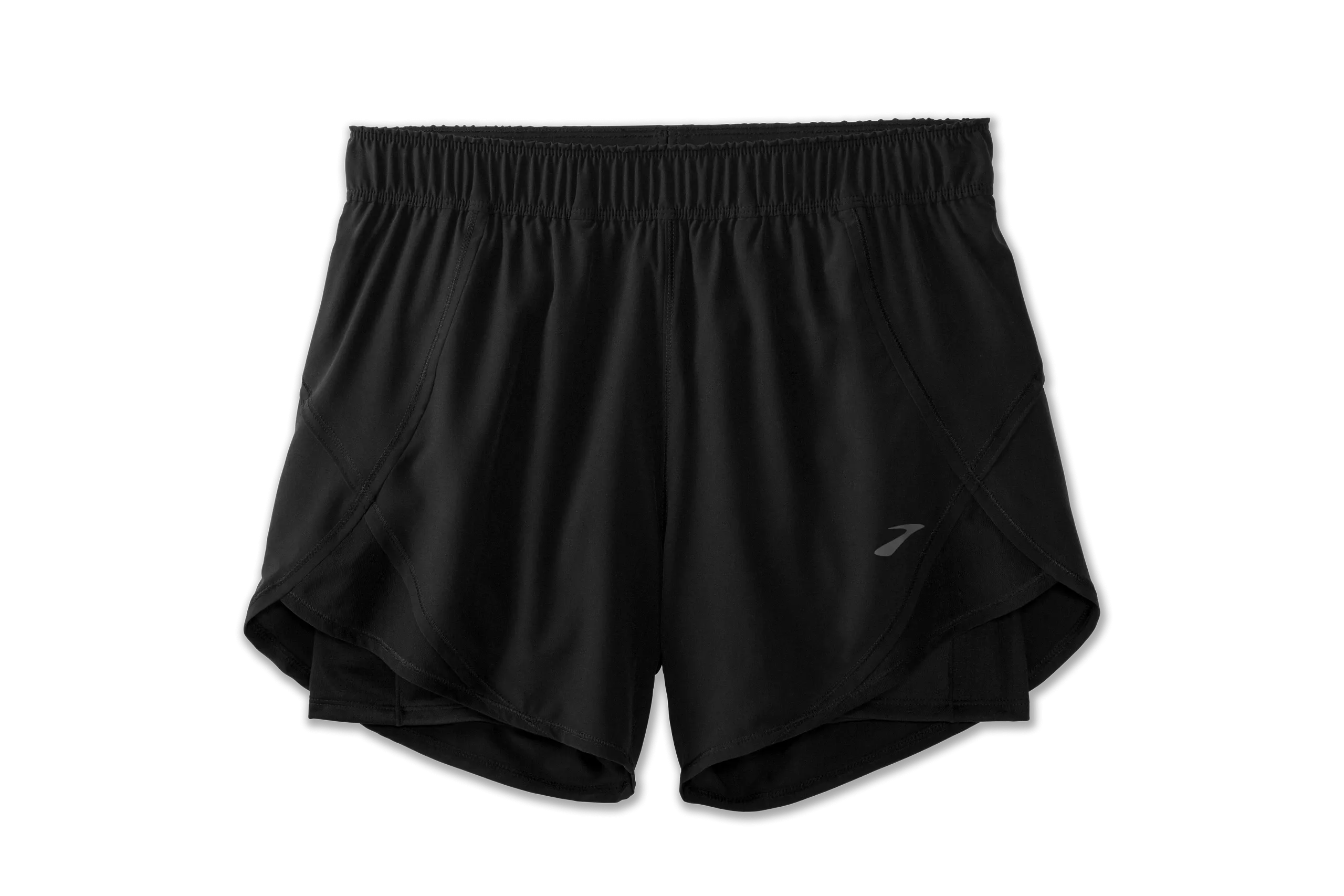 Brooks | Chaser 5" 2-in-1 Short | Women's | Black