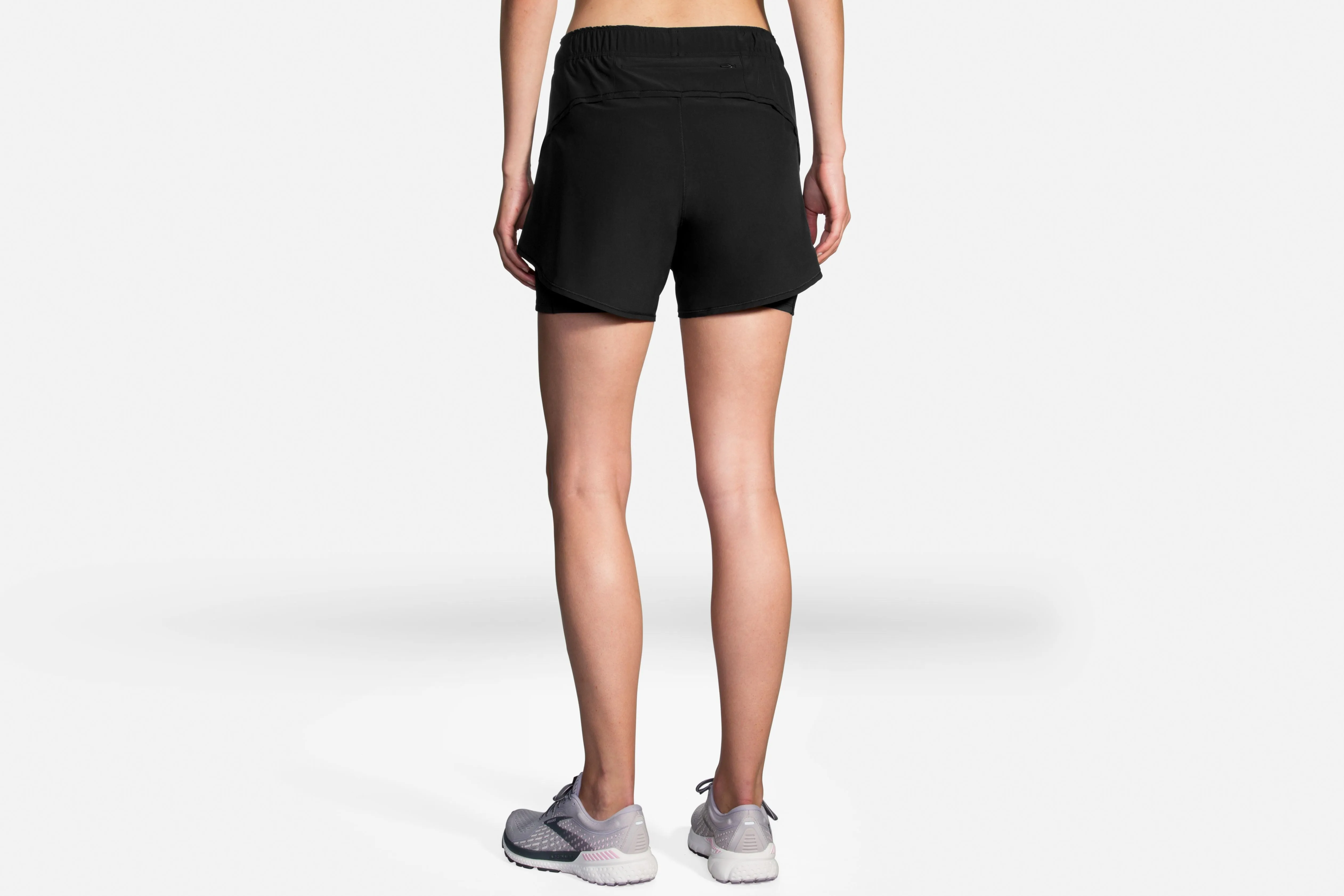 Brooks | Chaser 5" 2-in-1 Short | Women's | Black