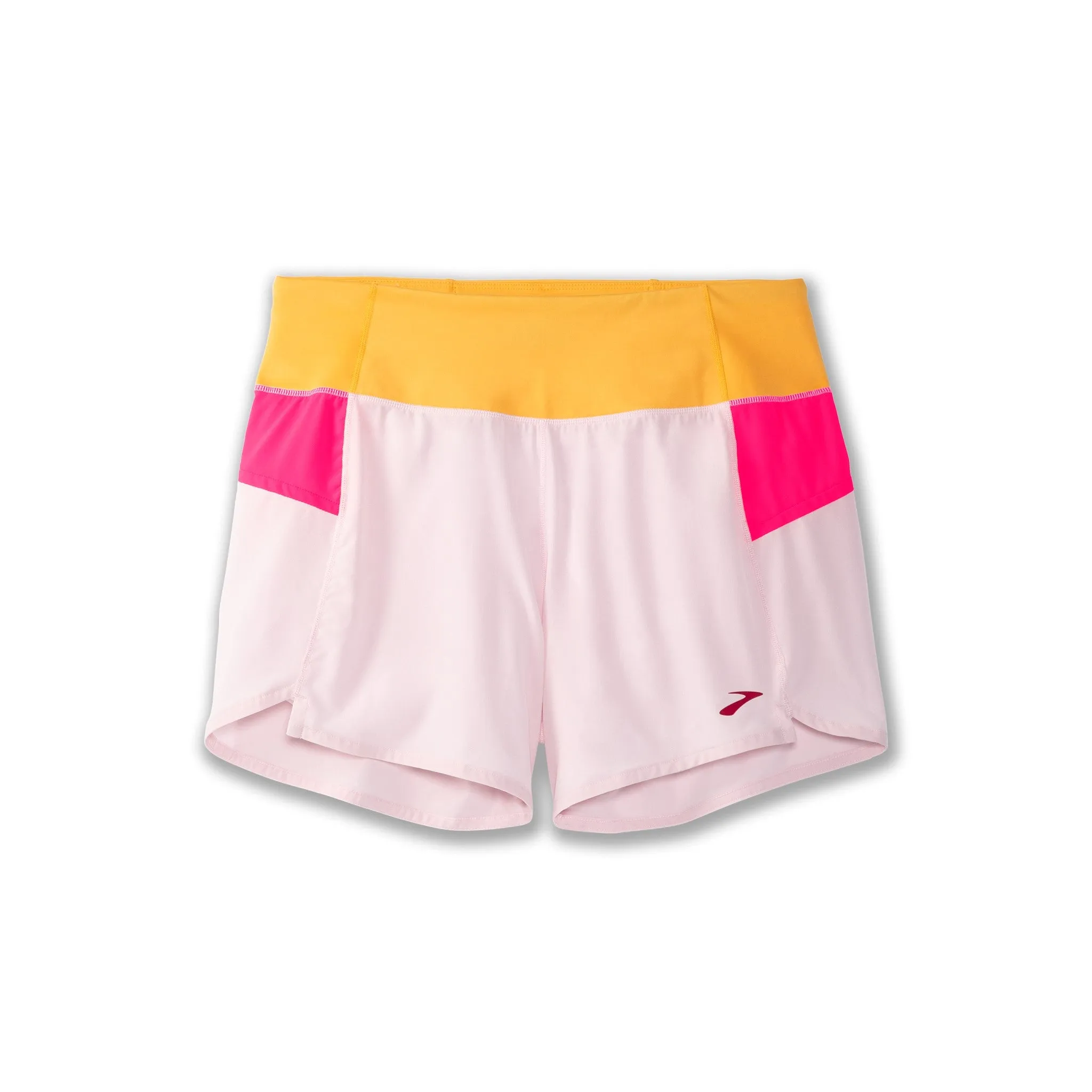 Brooks | Chaser 5" Short | Women's | Quartz/Hyper Pink/Sun Glow