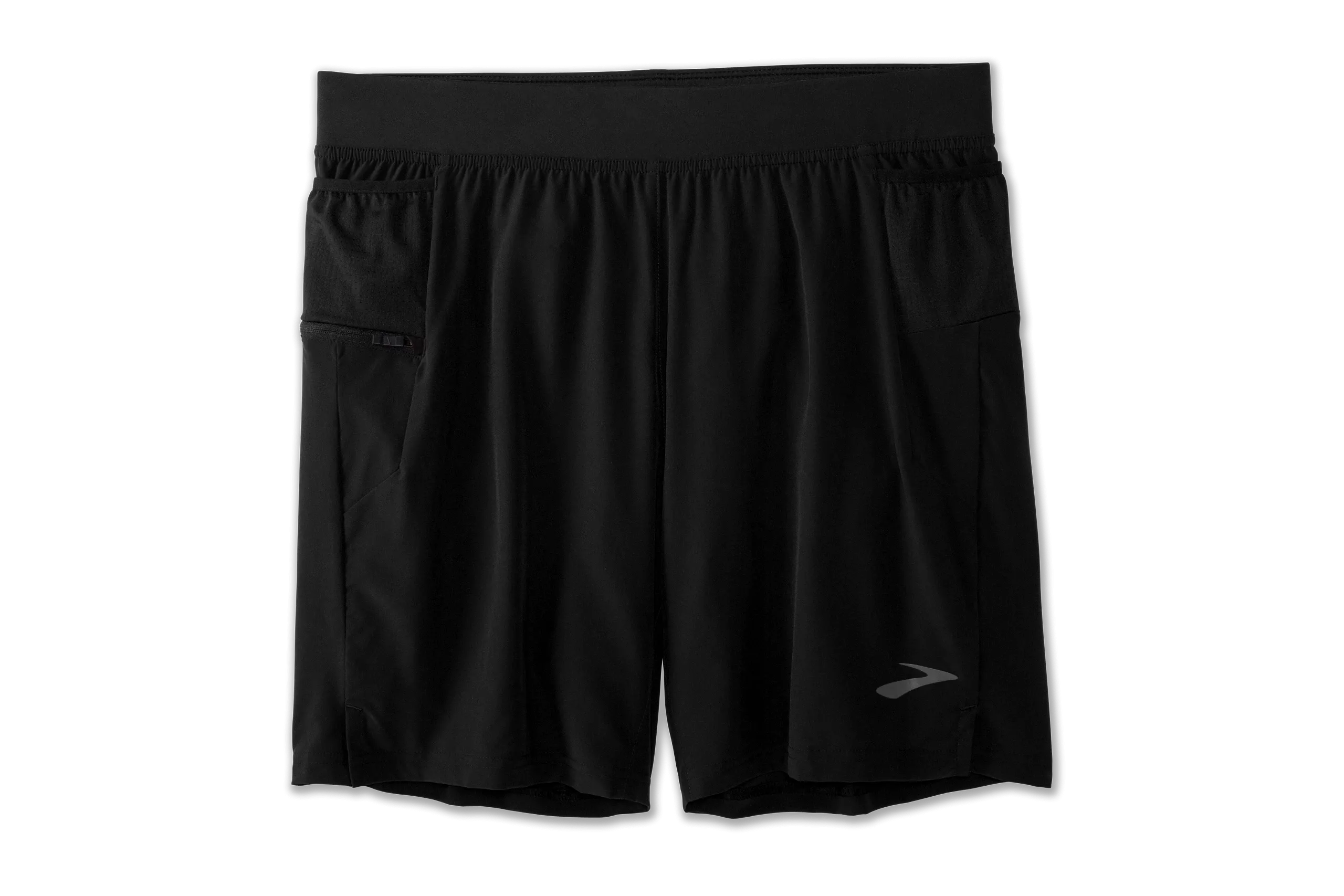 Brooks | Sherpa 7" 2-in-1 Short | Men's | Black