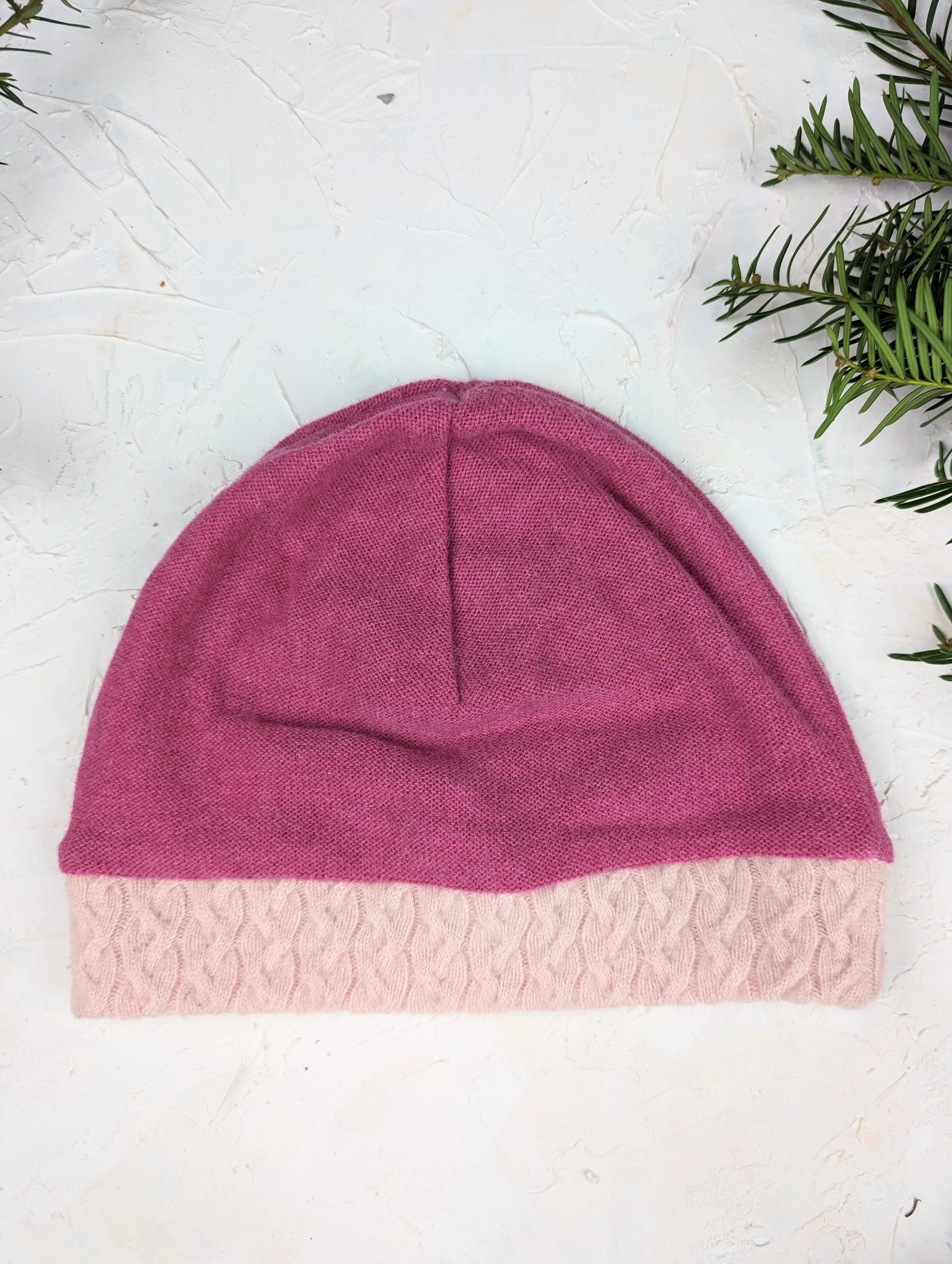 Cashmere Combo Hat - Adult/Big Kid