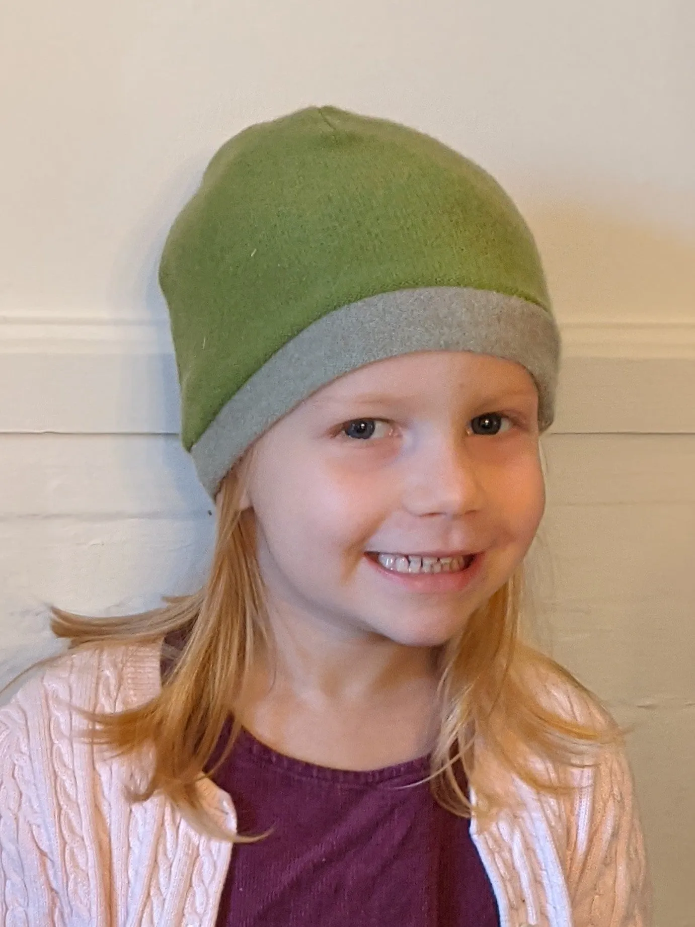 Cashmere Combo Hat - Child