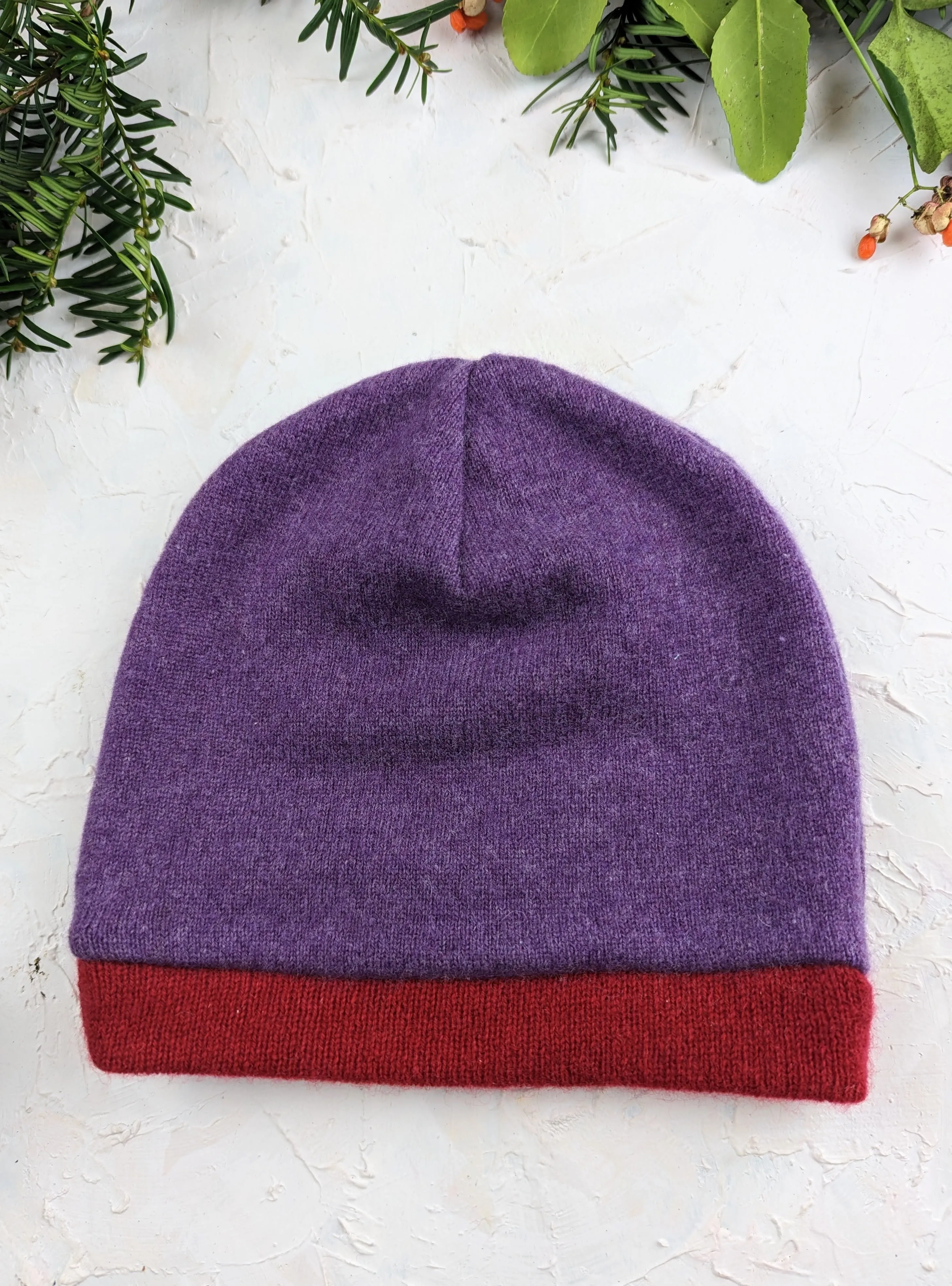 Cashmere Combo Hat - Child