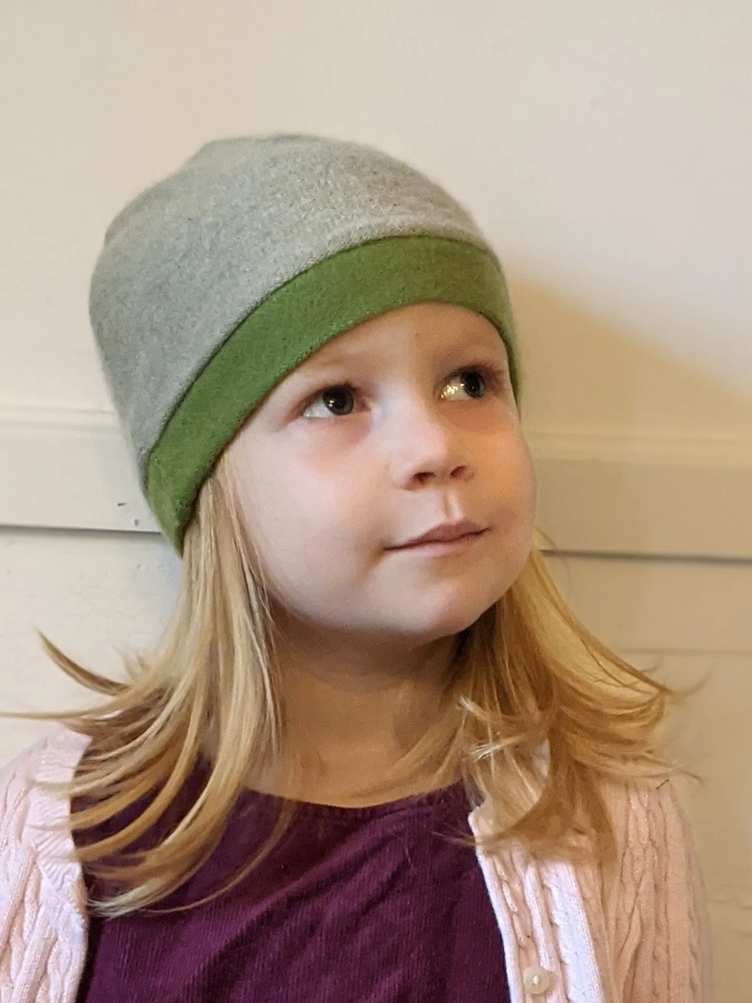 Cashmere Combo Hat - Child