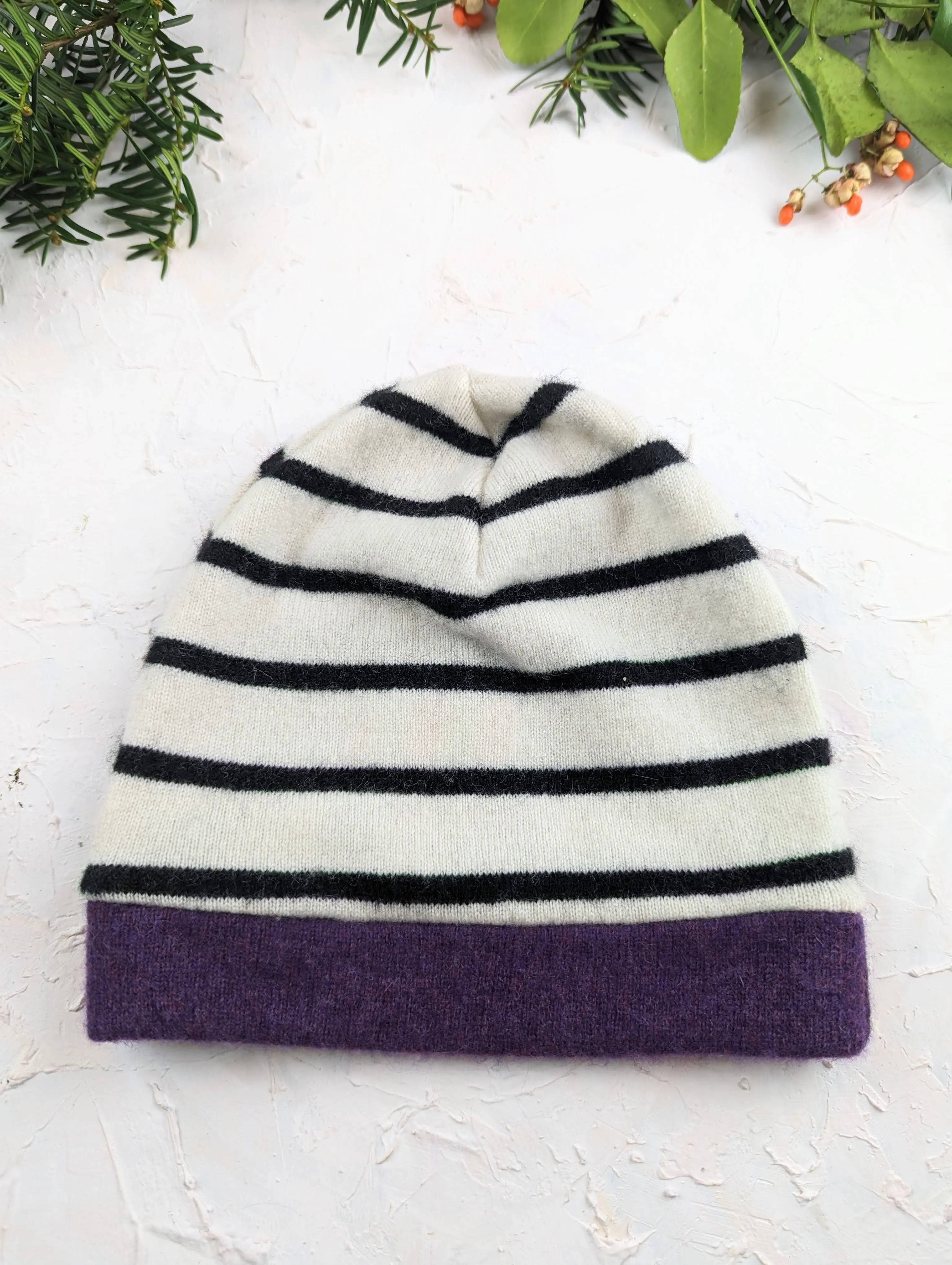 Cashmere Combo Hat - Child