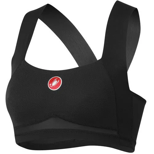 Castelli Womens Rosso Corsa Light Bra - Black