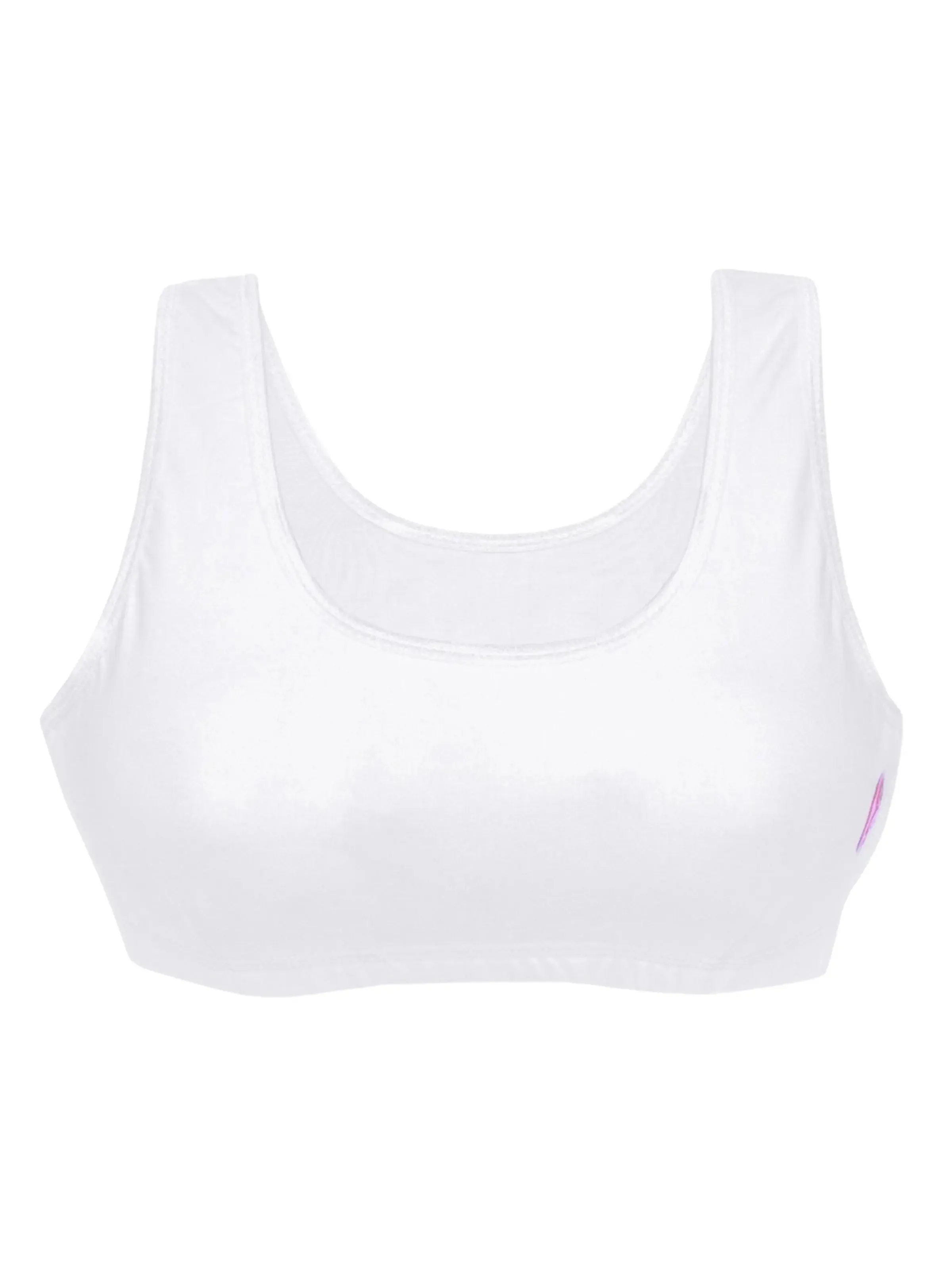 Cotton Gym Bras: Thin Strap, Broad Strap, Tube | Non-Padded Double-Layer Beginner Bras - Printed & Solid