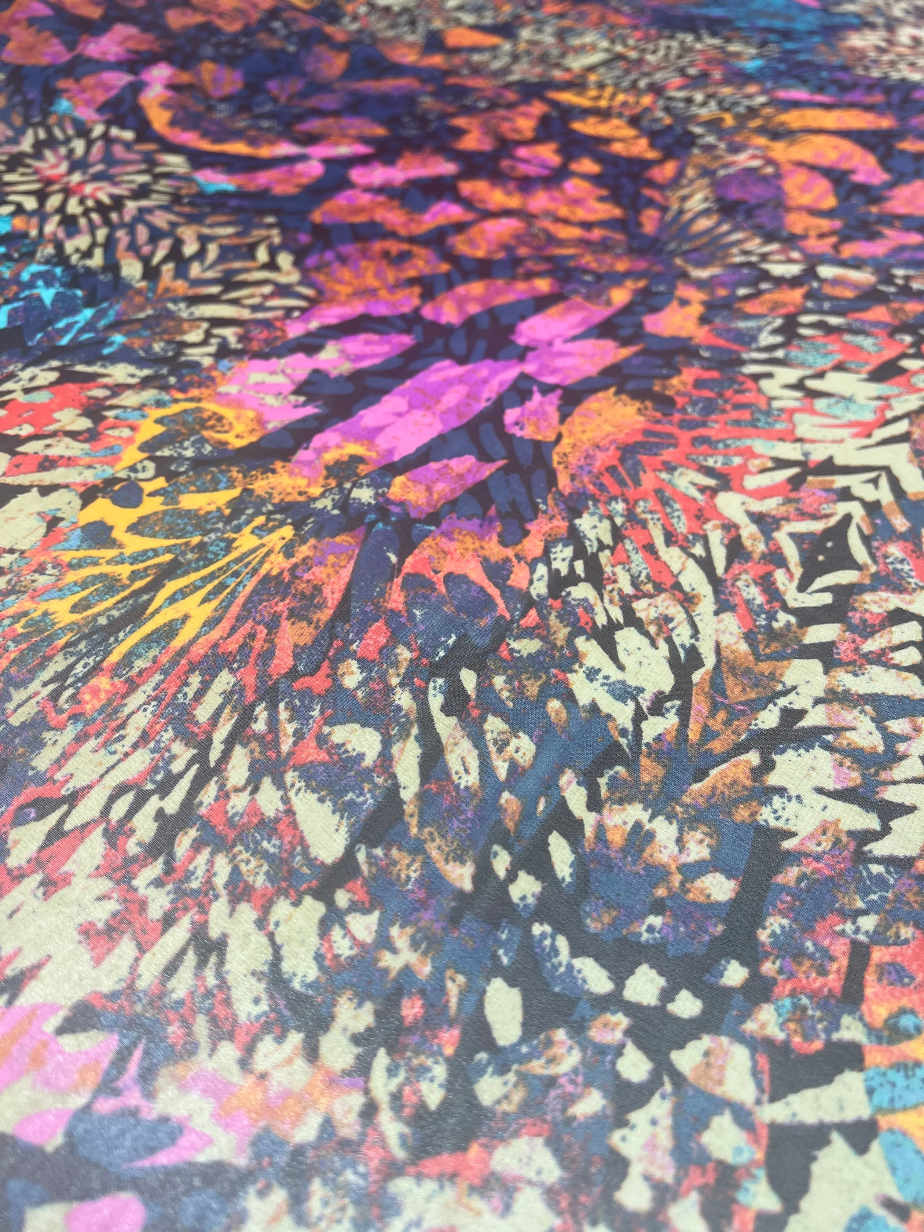 Designer Chiffon - Tribadelic - 150cm