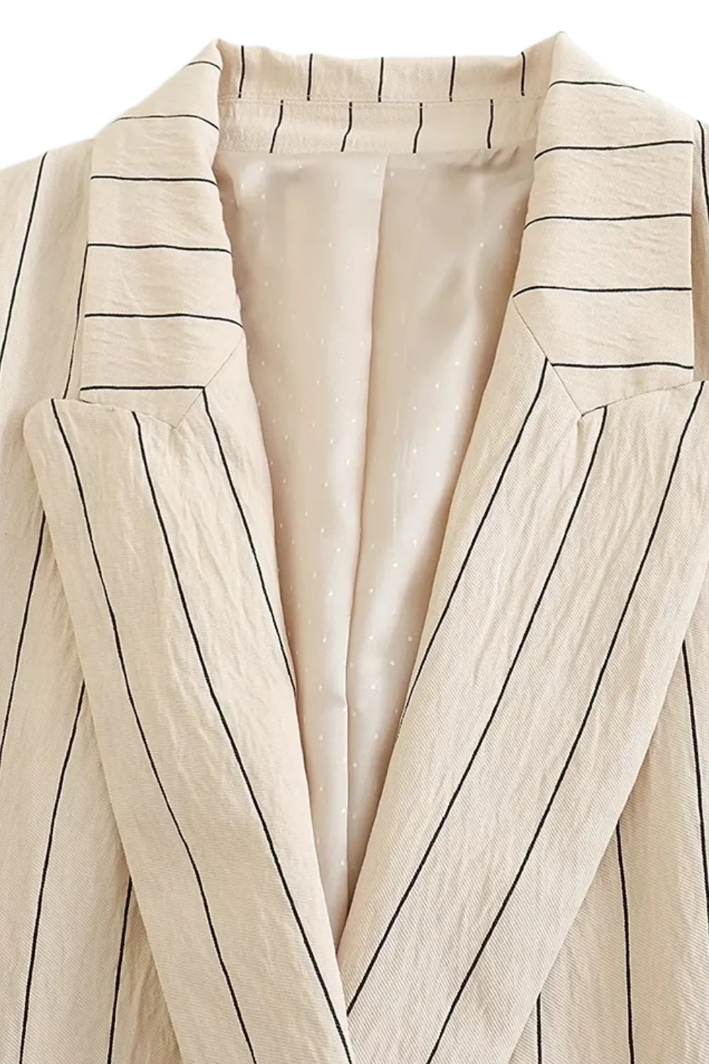 'Emory' Stripe Double-Breasted Suit Blazer