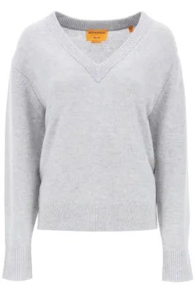 Guest In Residence The V Cashmere Sweater Grey