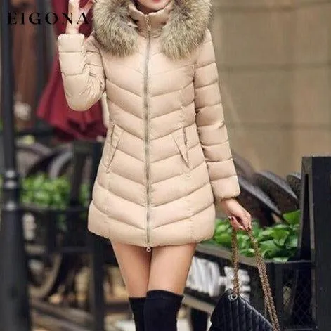 High Quality Winter Down Jacket Women Long Coat Warm Clothes