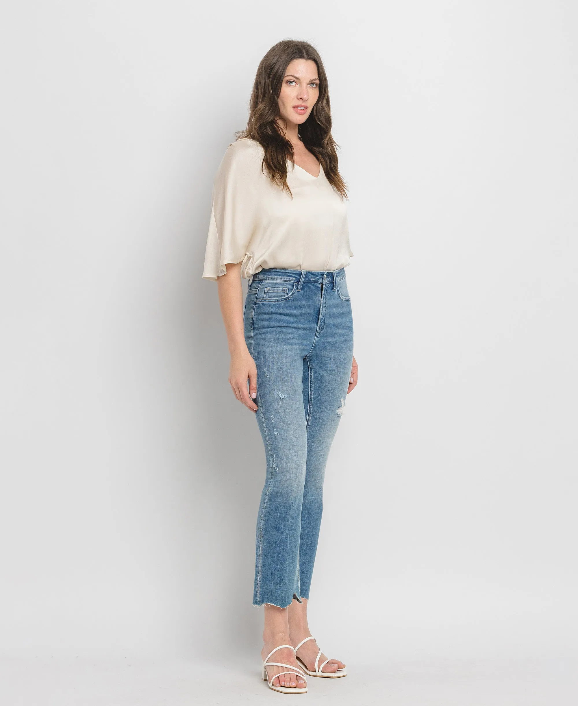 Inventive - High Rise Kick Flare Jeans