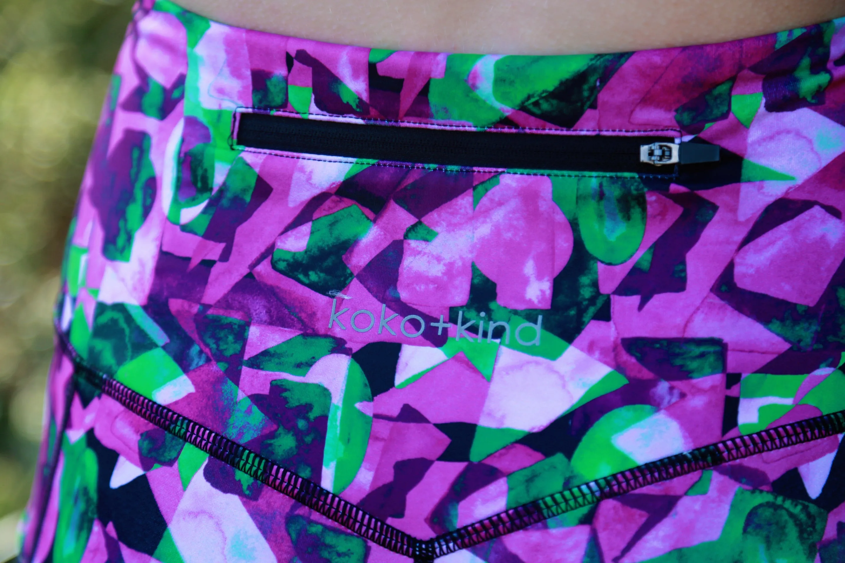 Kaleidoscope Mid-Thigh Short