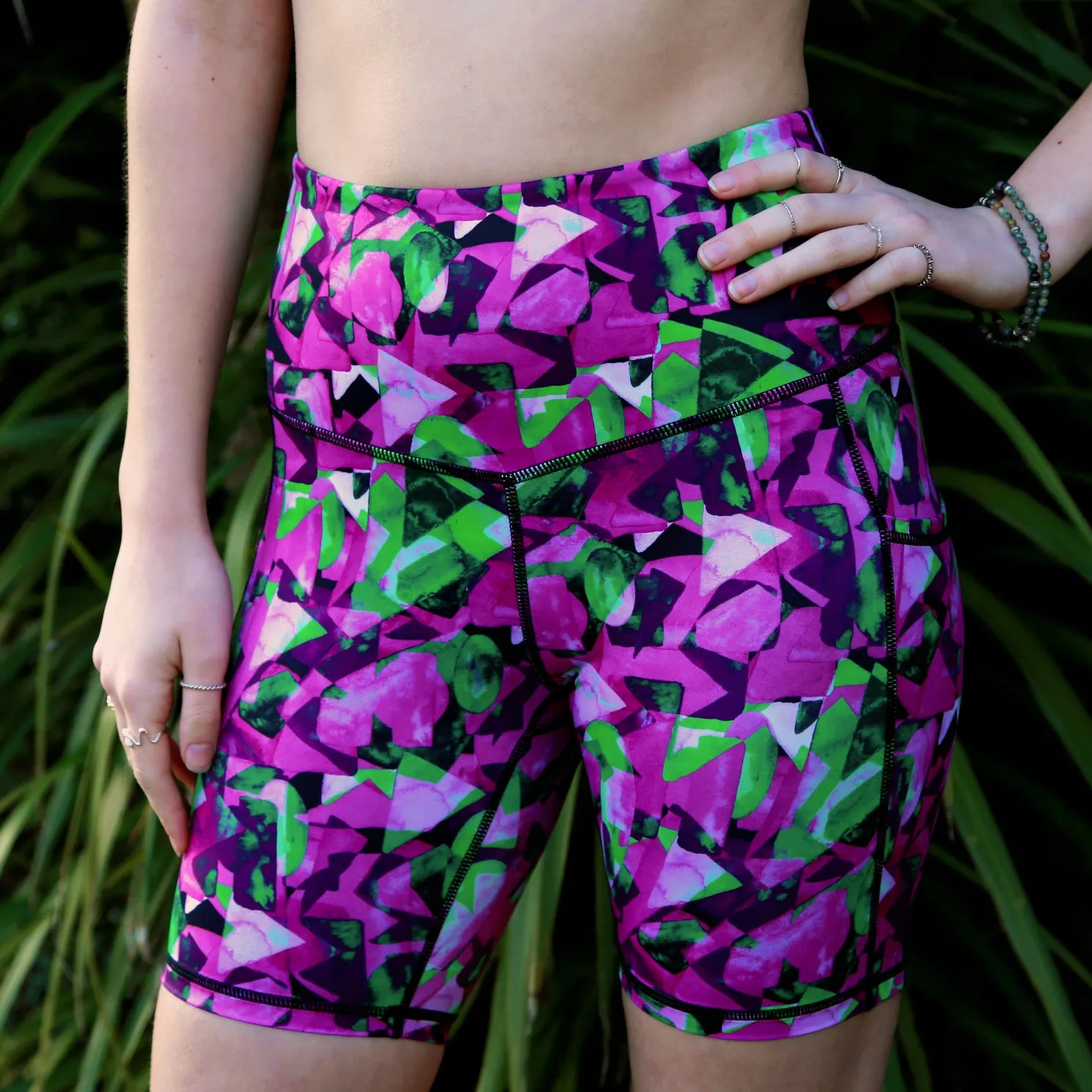 Kaleidoscope Mid-Thigh Short