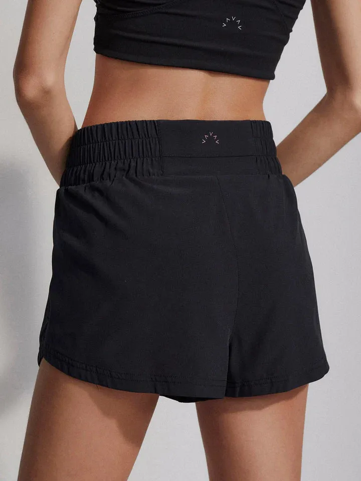 Kallin Running Short 3"- Black