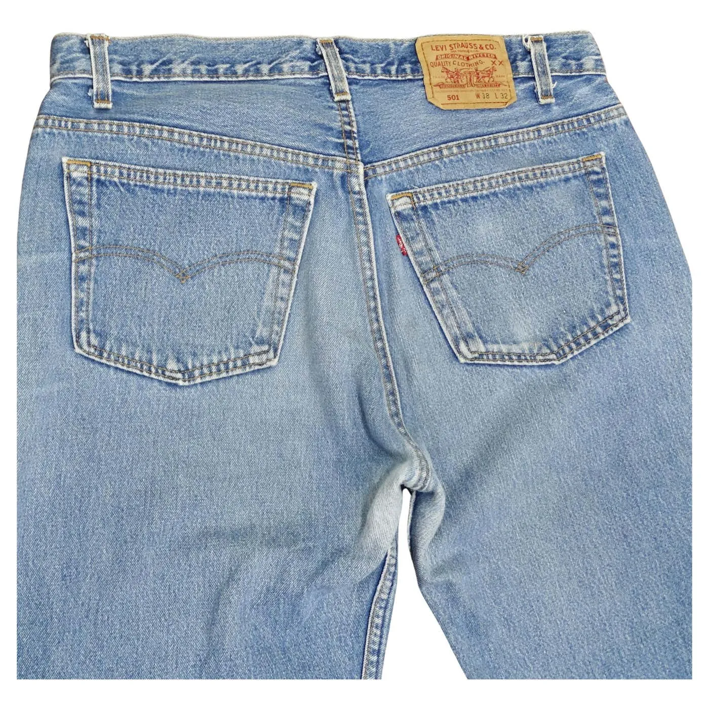 Levi's 1990s 501 Distressed Denim Jeans