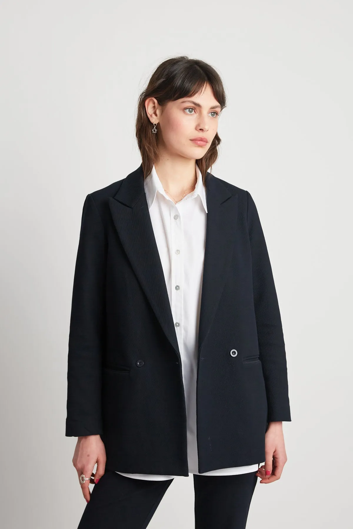 Lyrical Blazer - Navy