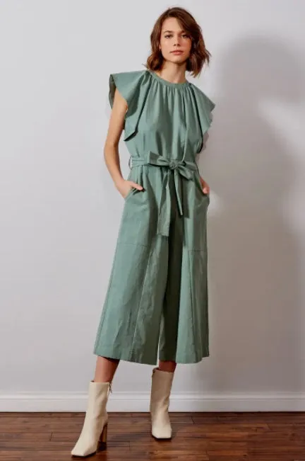 Maronie Jade Cropped Jumpsuit