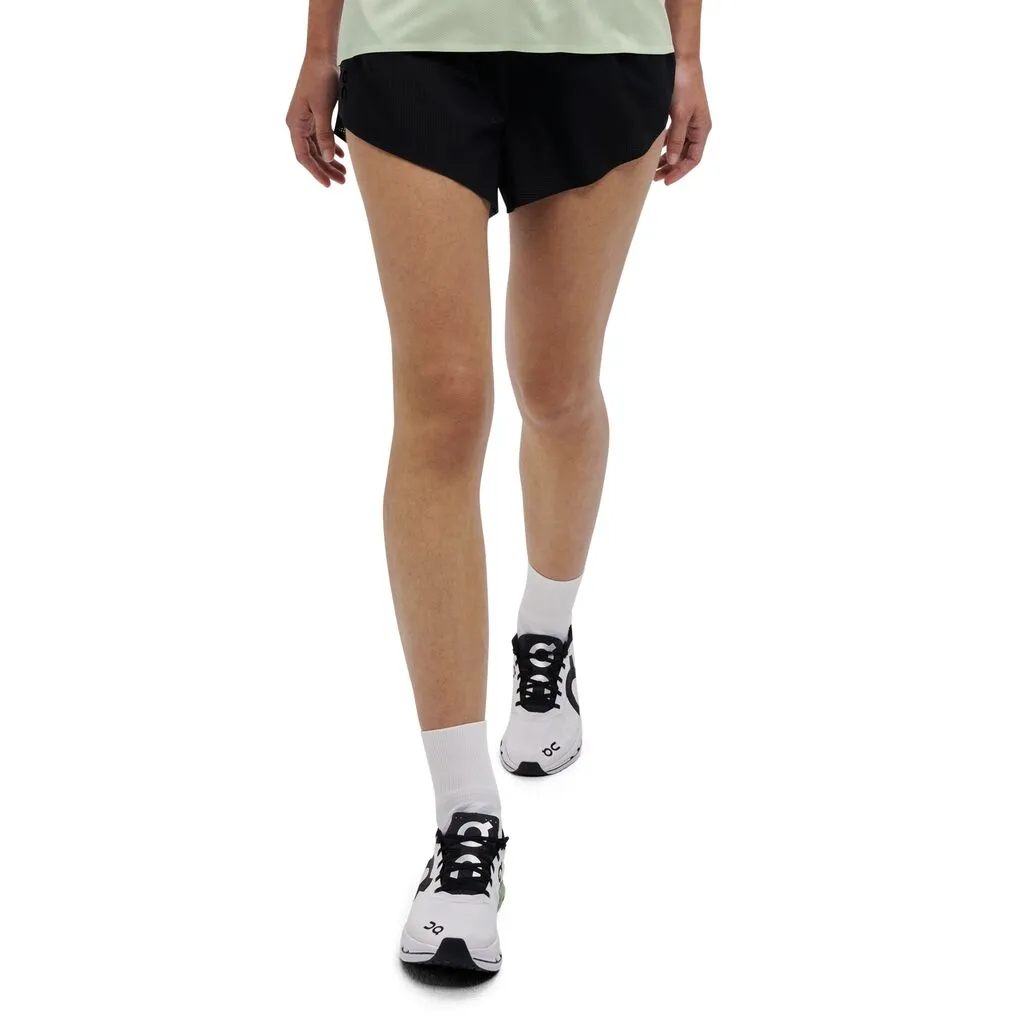 On Running Race Shorts (Womens) - Black