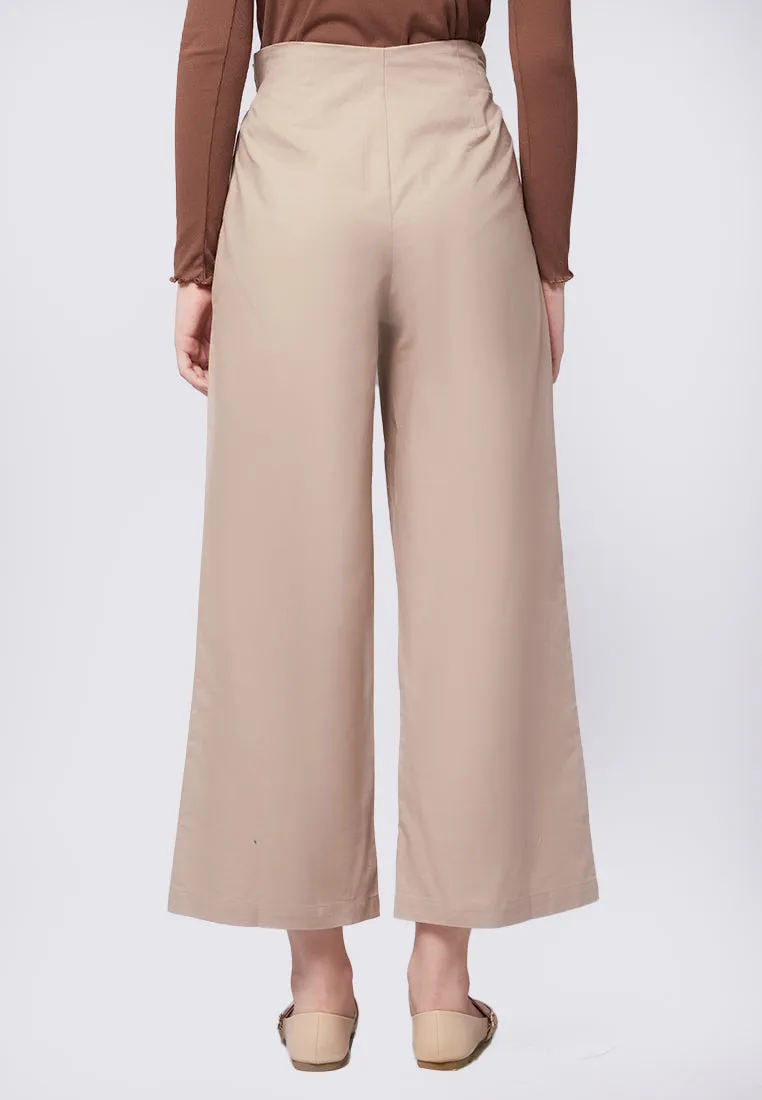 Paperbag Wide Leg Pants