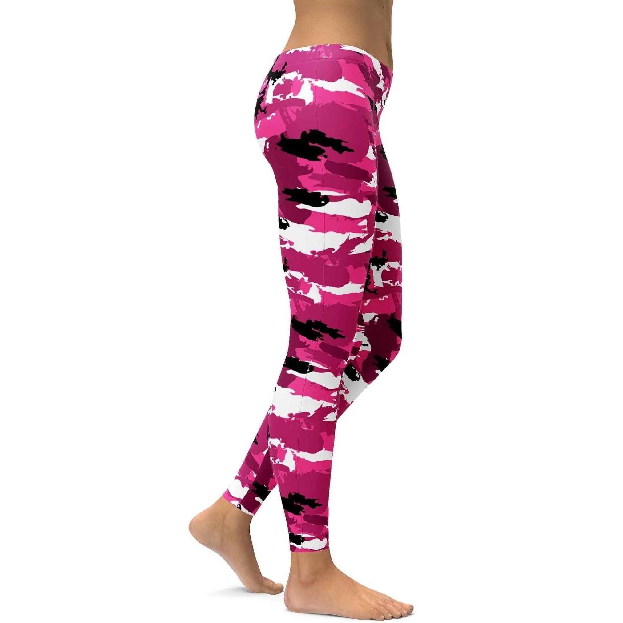 Pink Camo Leggings