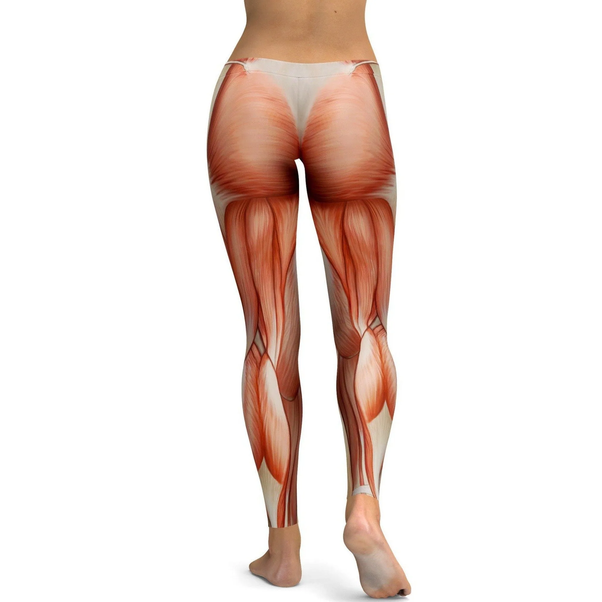 Realistic Human Muscles Leggings