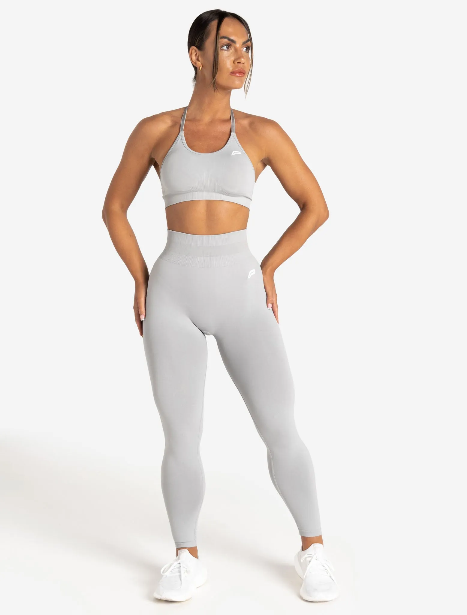 Scrunch Seamless Leggings - Grey