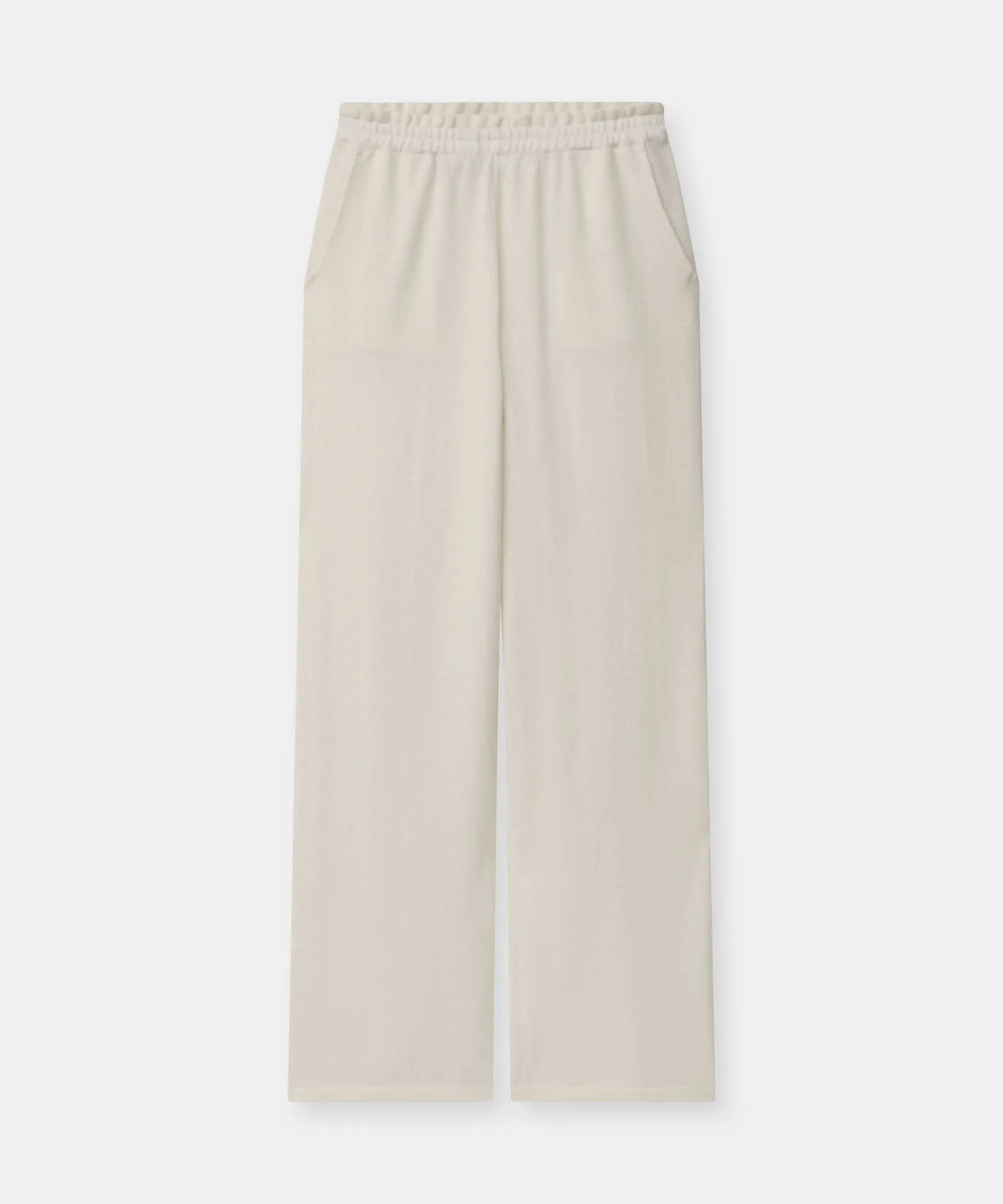 Signature Cashmere Paperbag Wide Leg Pants