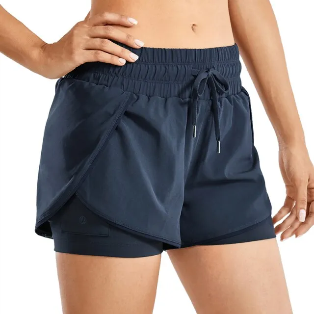 Women Workout Running Shorts