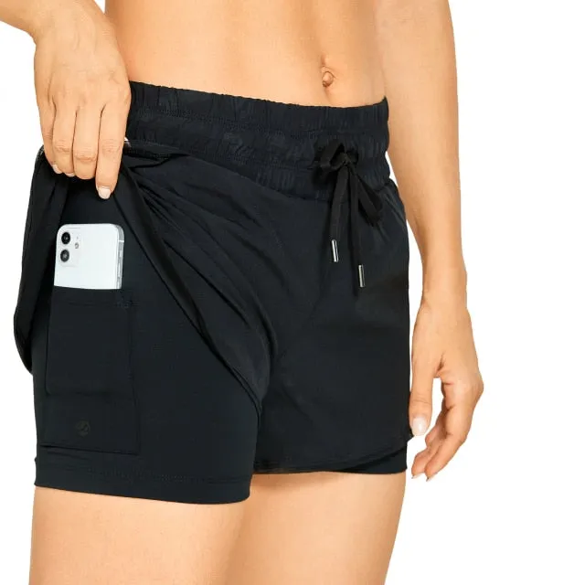 Women Workout Running Shorts