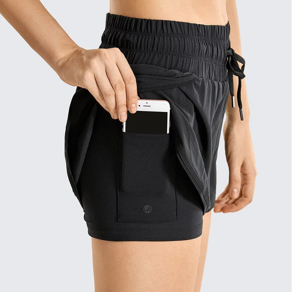 Women Workout Running Shorts