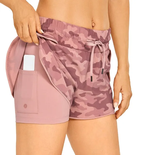 Women Workout Running Shorts