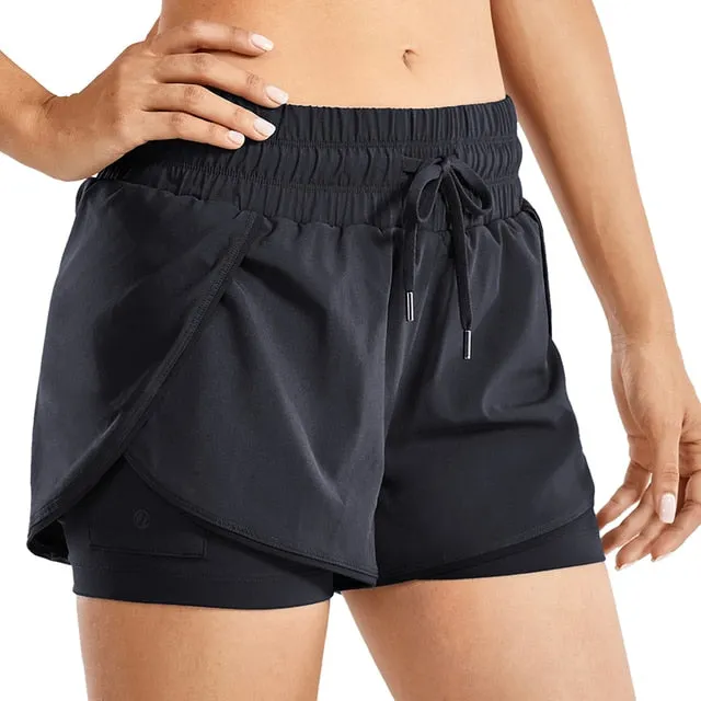 Women Workout Running Shorts